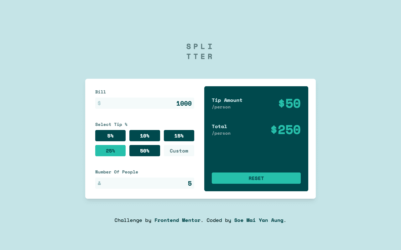 Tip Calculator App preview